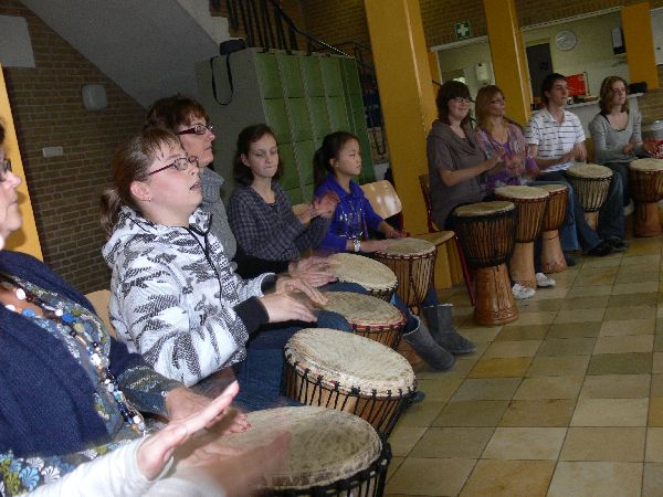 Djembe Cursus 7 November 2010 — foto 25