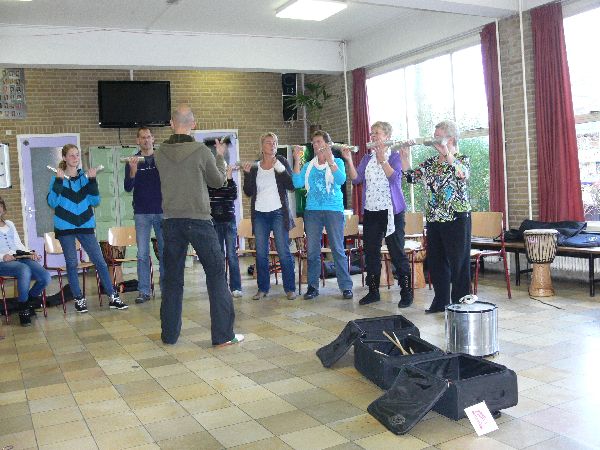 Djembe Cursus 7 November 2010 — foto 28