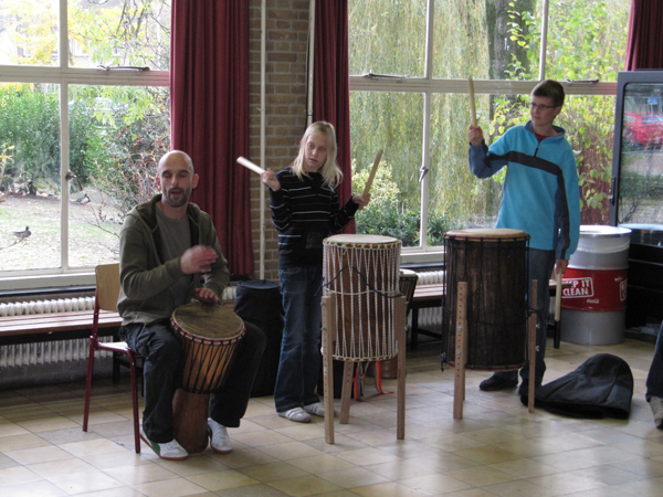 Djembe Cursus 7 November 2010 — foto 9