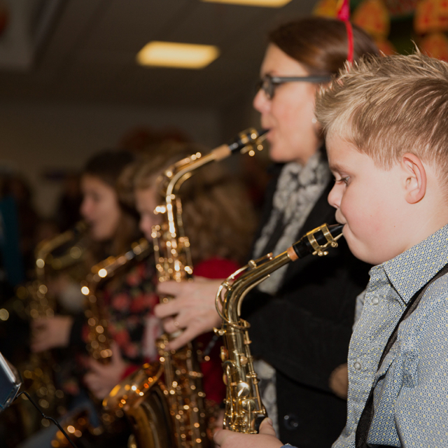 Sinterklaas Blazersklas 5 December 2014 — foto 8